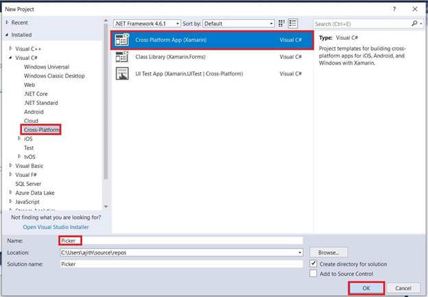 Picker Working Arithmetic Operators Android UWP Using Xamarin.Forms